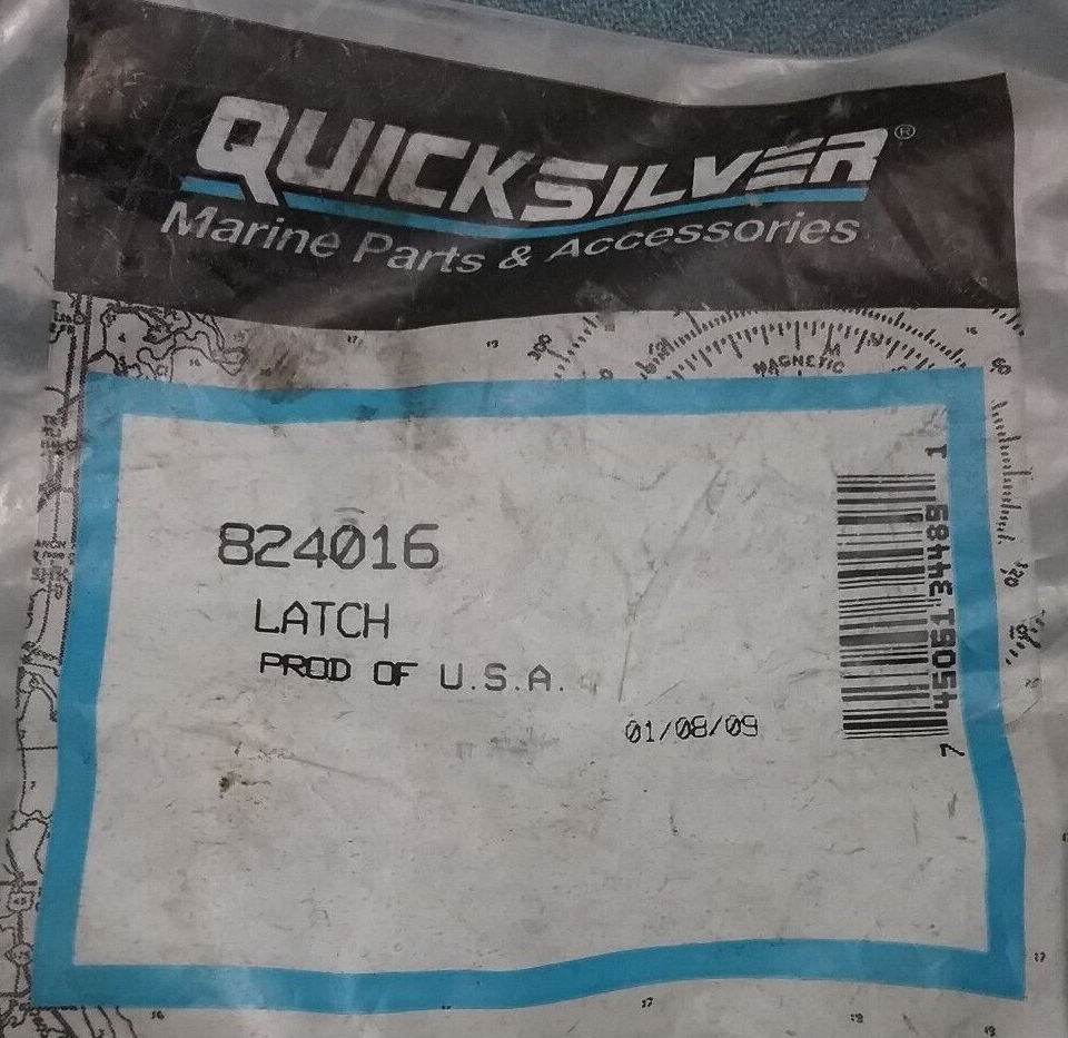 NEW QUICKSILVER 824016 LATCH Mercury Outboard 225 250 300HP