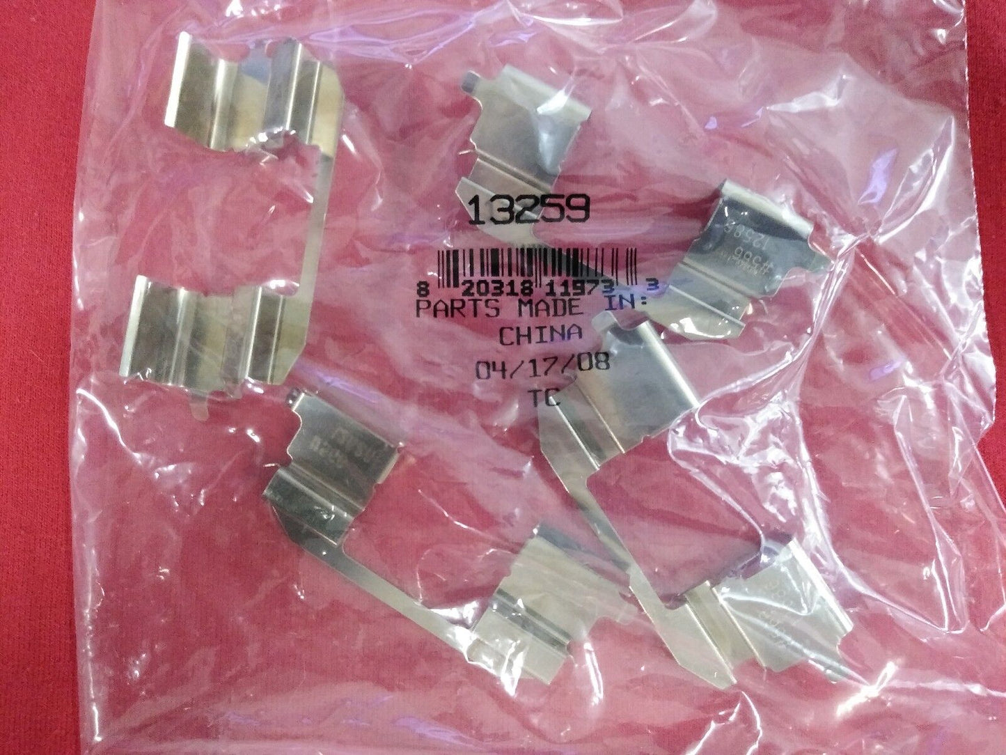 NEW BETTER BRAKE PARTS Brake Completion Kit 13259 / H15824