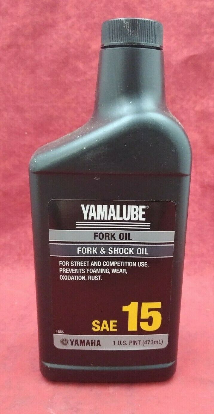 NEW Yamalube Fork Oil Fork & Shock Oil SAE 15 1Pt. ACC-FORKF-00-15