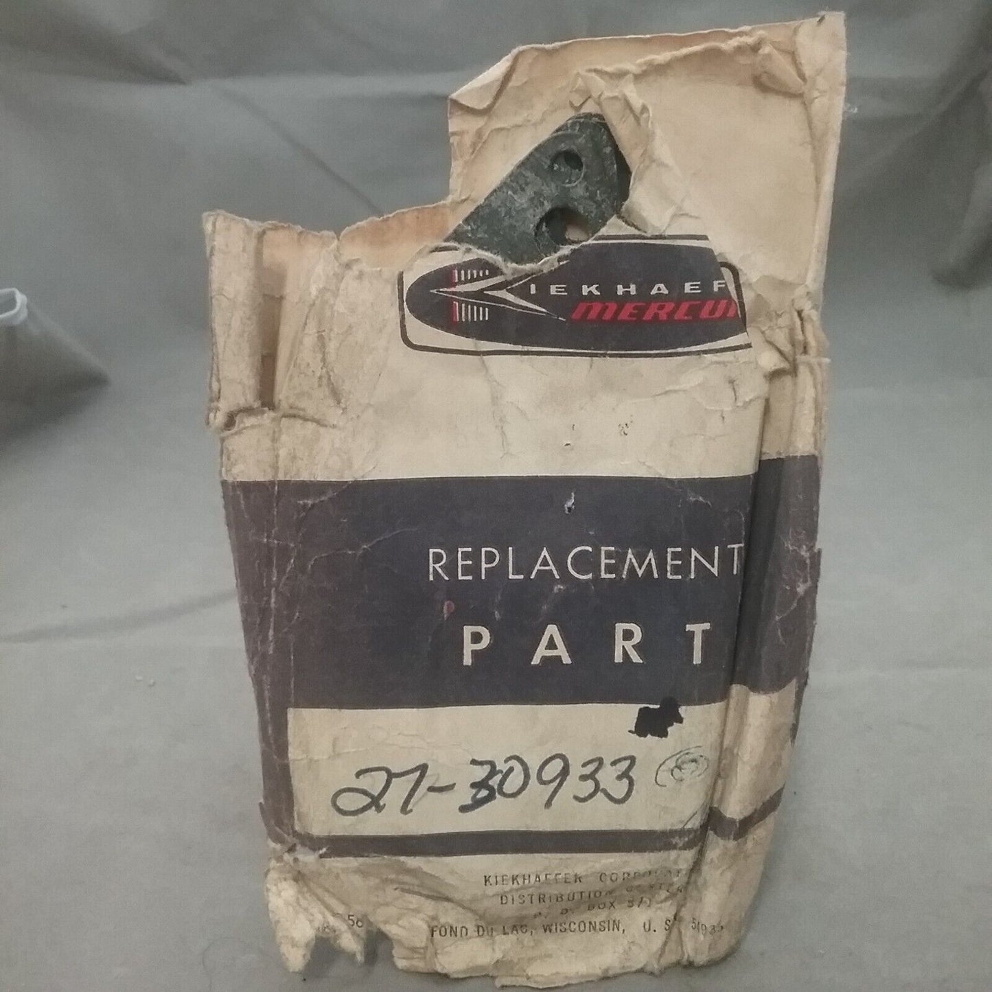 QTY2 NEW GENUINE MERCURY 27-30933 GASKET MERCURY 80HP 6-CYL WATER PUMP ASSY