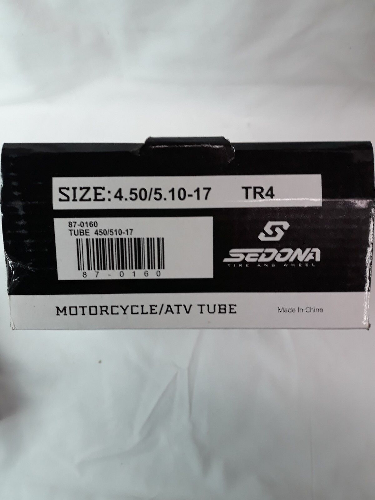 NEW SEDONA Motorcycle/ATV Tube Size 4.50/5.10-17 TR4 Ref 87-0160