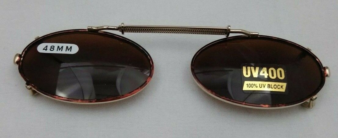 NEW DRIVING UV Eye Protection Clip on Sunglasses / 48MM / 08048