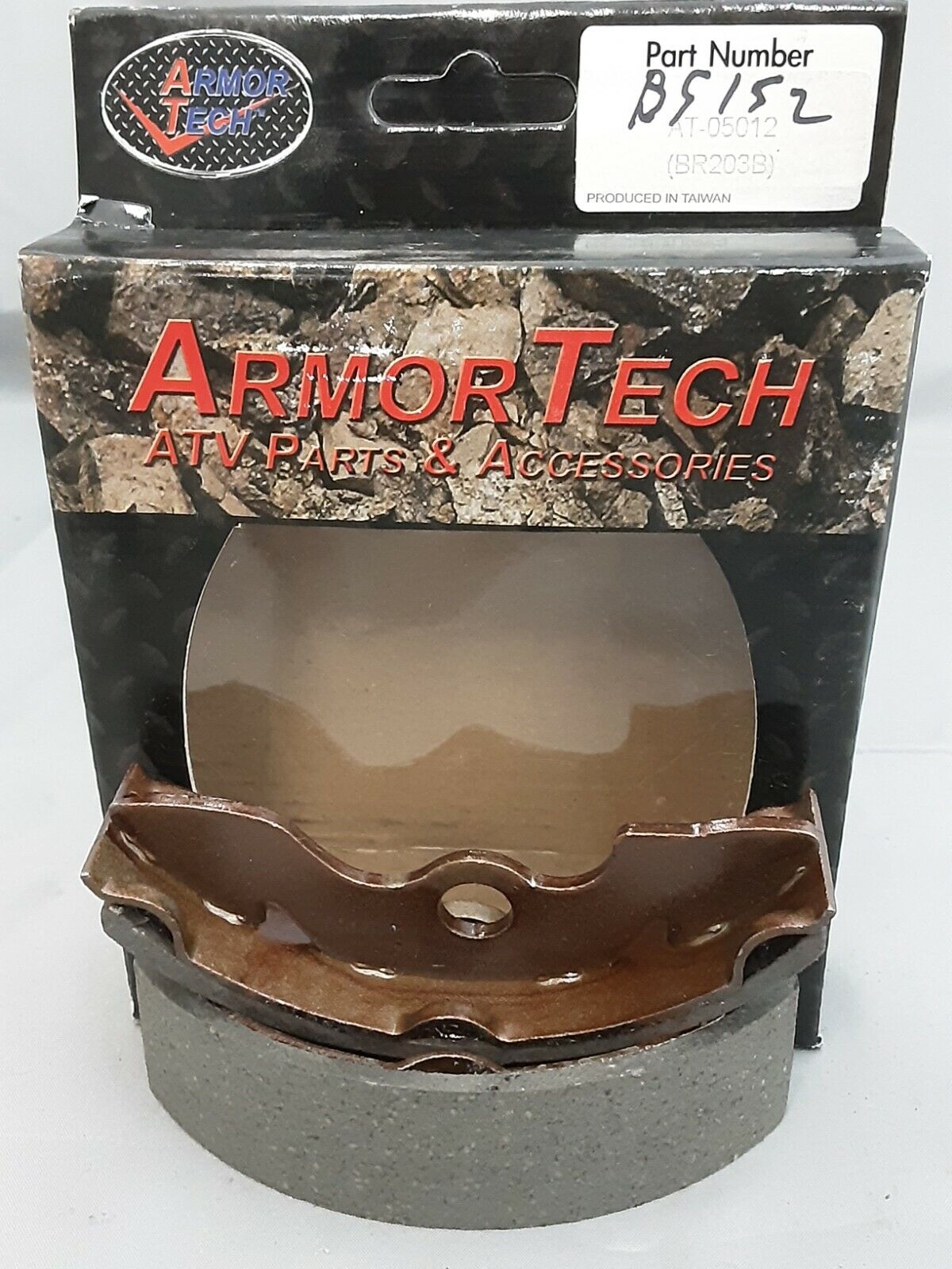 NEW ARMOR TECH AT-05012 BR203B BRAKE SHOES HONDA TRX200 TRX250 TRX300