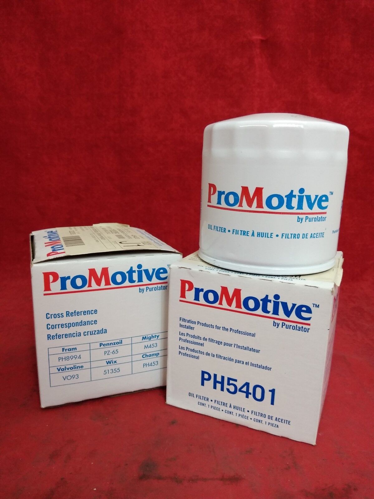 NEW Set of Two ProMotive Oil Filter PH5401