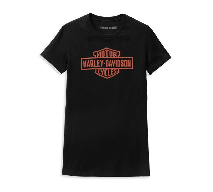 NEW GENUINE HARLEY DAVIDSON 96644-22VW Women's Forever Bar & Shield Tee X-LARGE