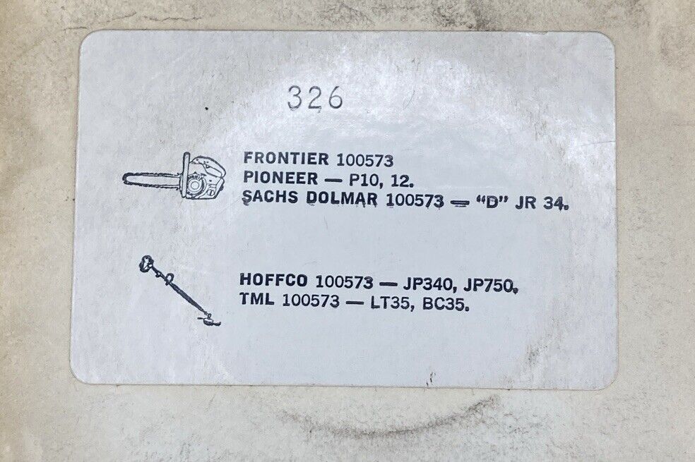 NEW GENUINE TOTAL 326 REWIND STARTER SPRING FRONTIER/PIONEER/SACHS DOLMAR/HOFFCO