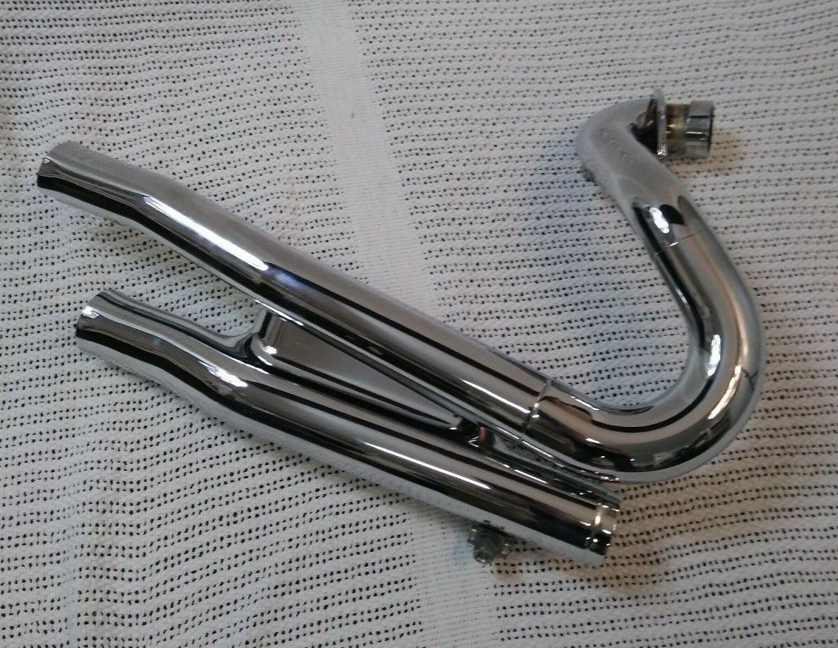 Polaris Victory Exhaust Head Pipe Rear / Chrome / 1262012-156