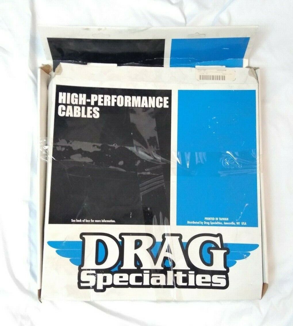 NEW Drag Specialties / Vinyl High Efficiency Clutch Cable / Black / 0652-1407