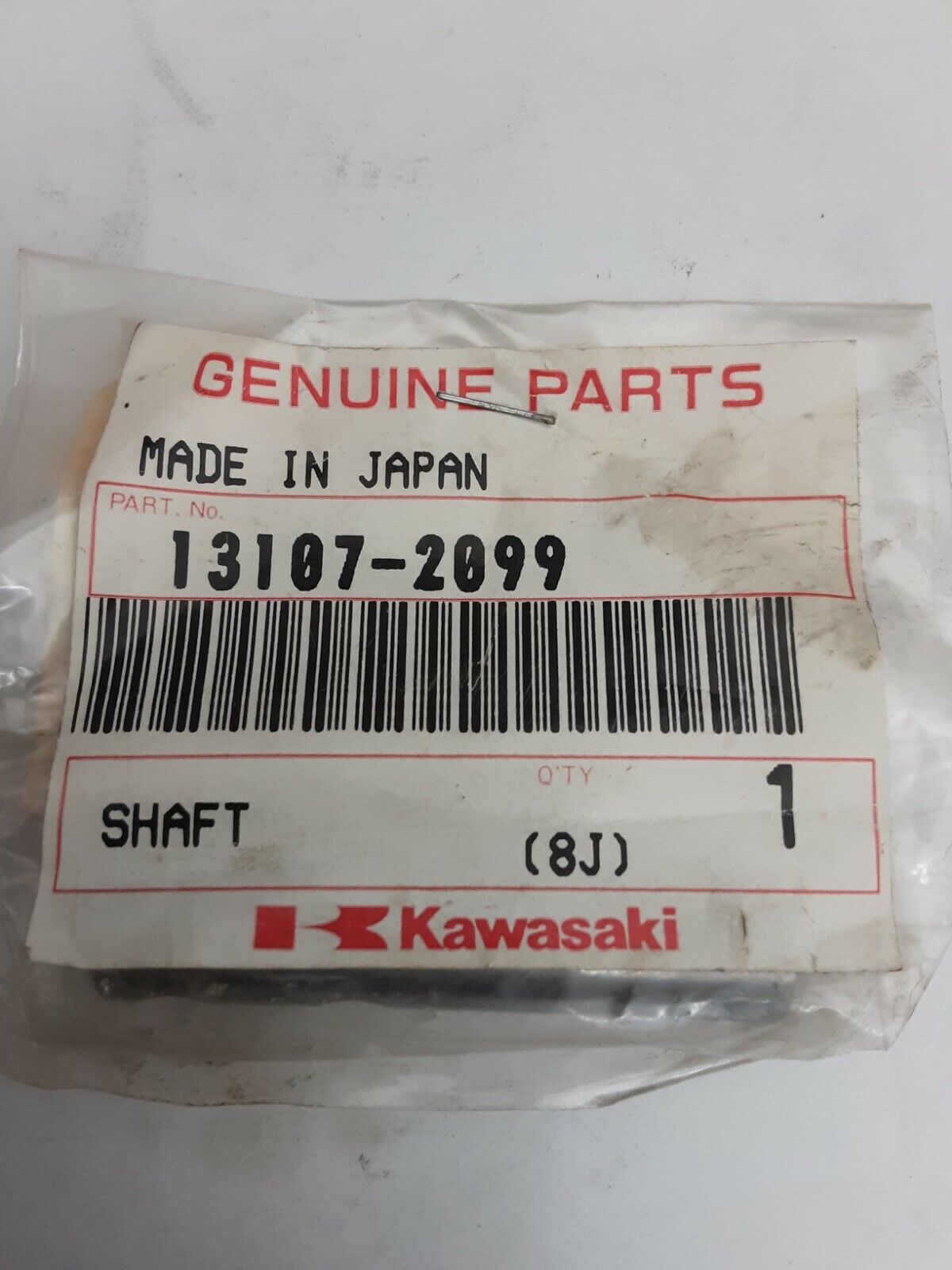 NEW GENUINE KAWASAKI 13107-2099 SHAFT Mule KAF620
