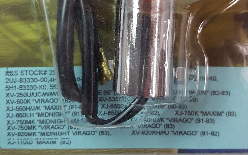 NEW K&S 25-4096 Turn Signal Light Amber FOR Kawasakis Suzukis Yamahas Harley