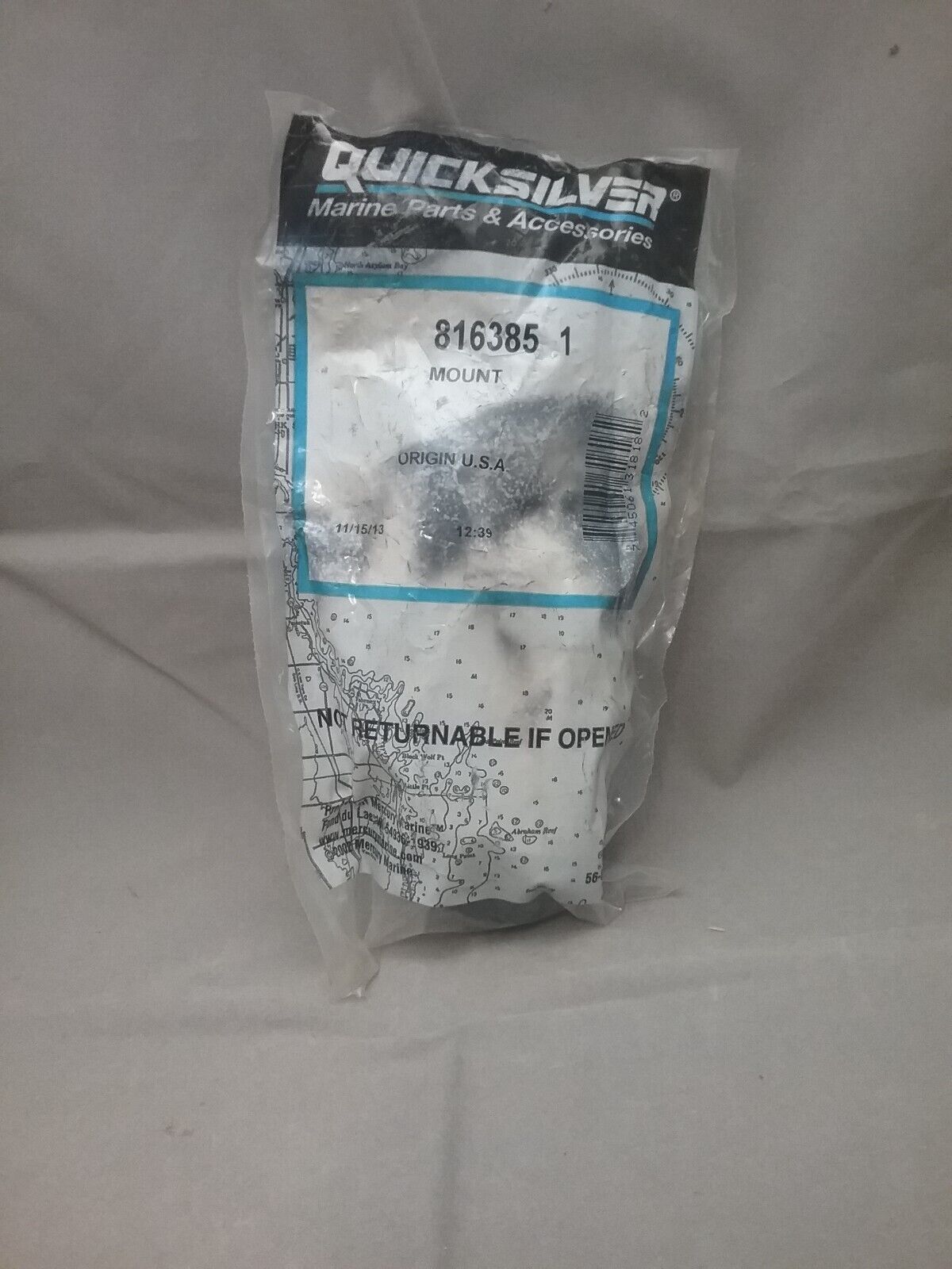 NEW QUICKSILVER 8163851 BRACKET, STEERING ARM SWIVEL, MERCURY 175 200 225HP