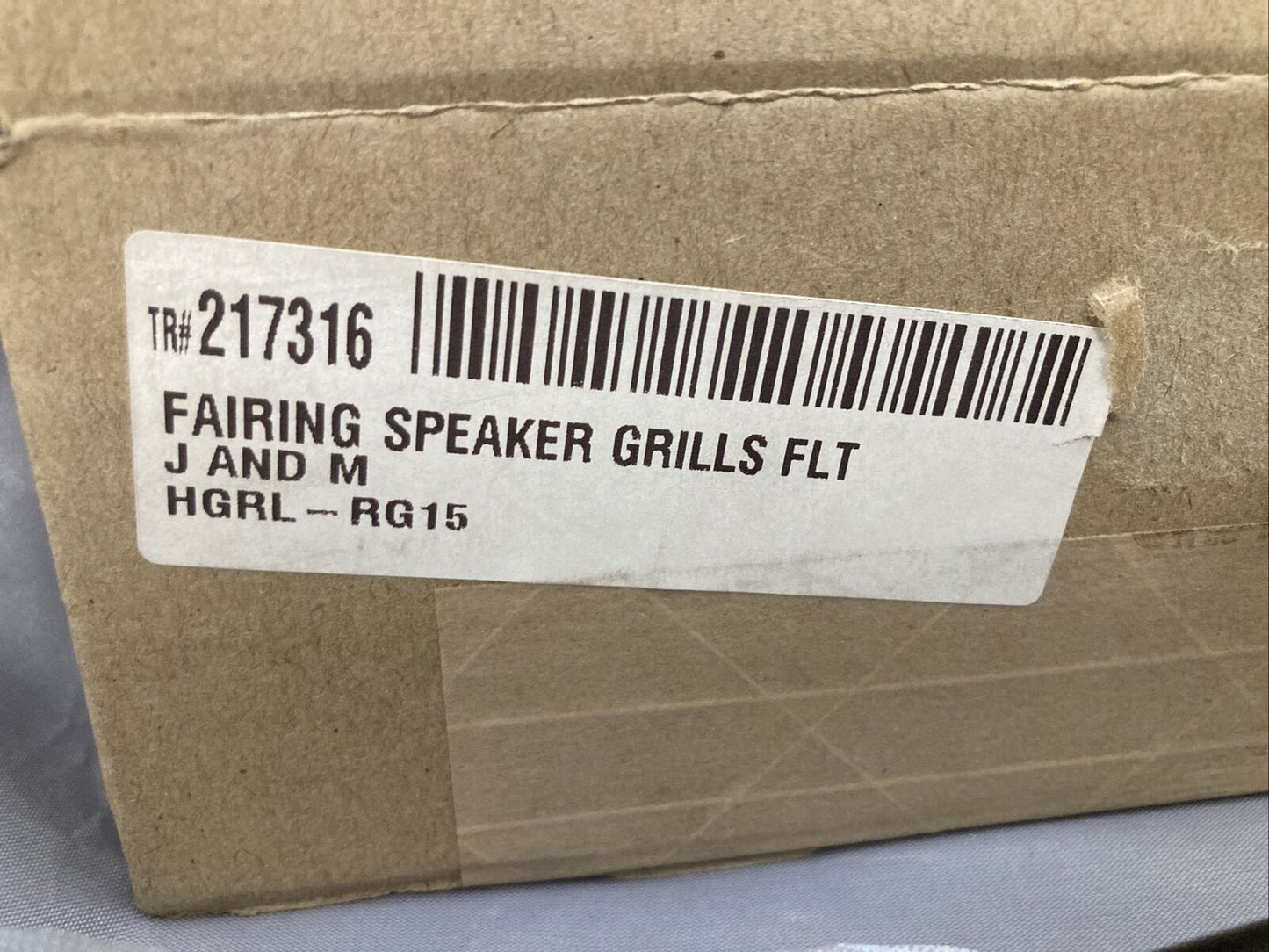NEW J&M 217316 FAIRING SPEAKER GRILLS FLT