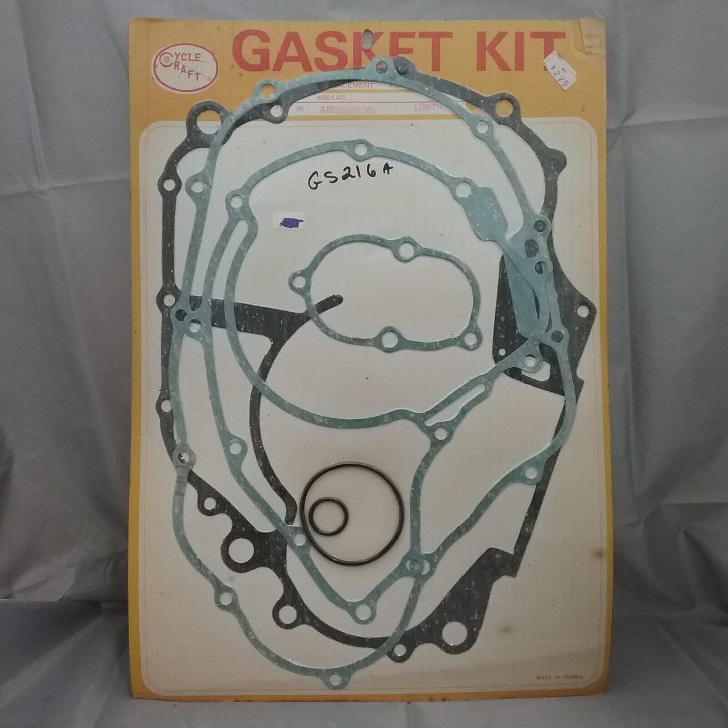 NEW CYCLE CRAFT GS216A LOWER END GASKET SET HONDA ATC250ES/XS