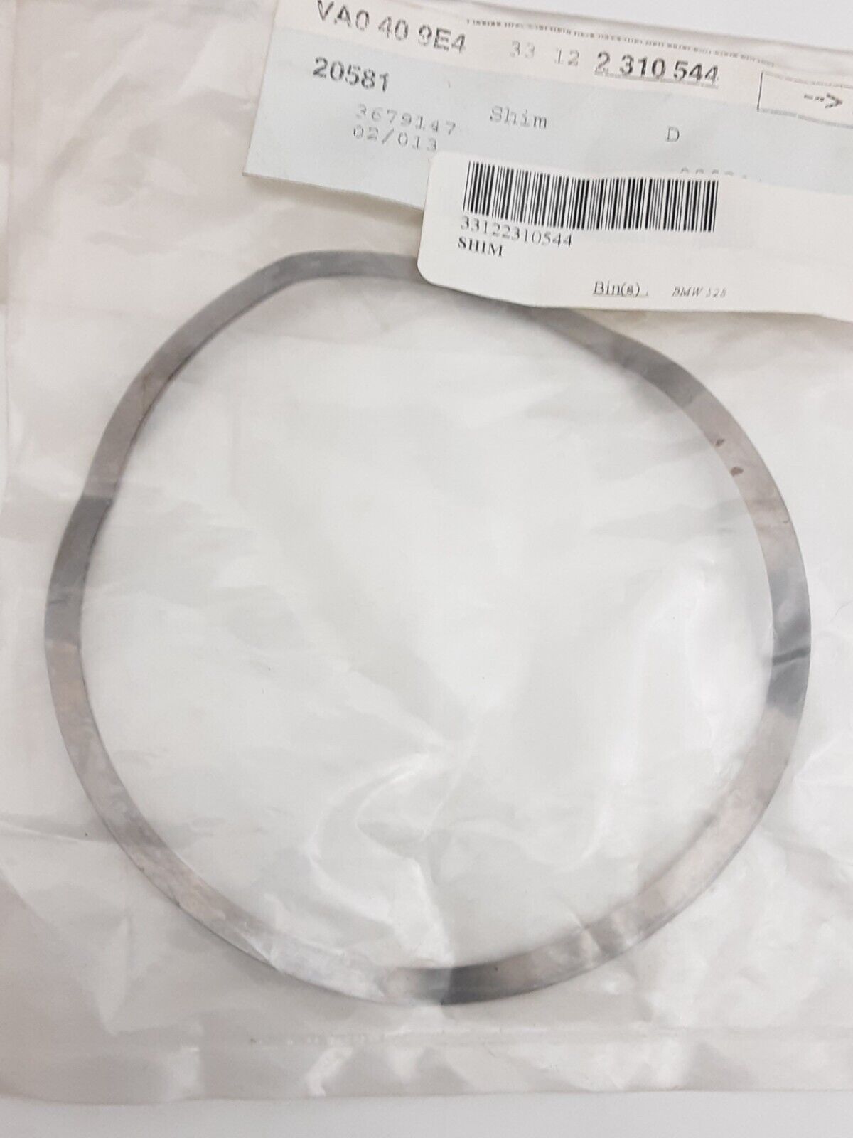 NEW GENUINE BMW 33122310544 SHIM-0,100MM R80 K100 K75 R100 R65 K1 K1100 R1100