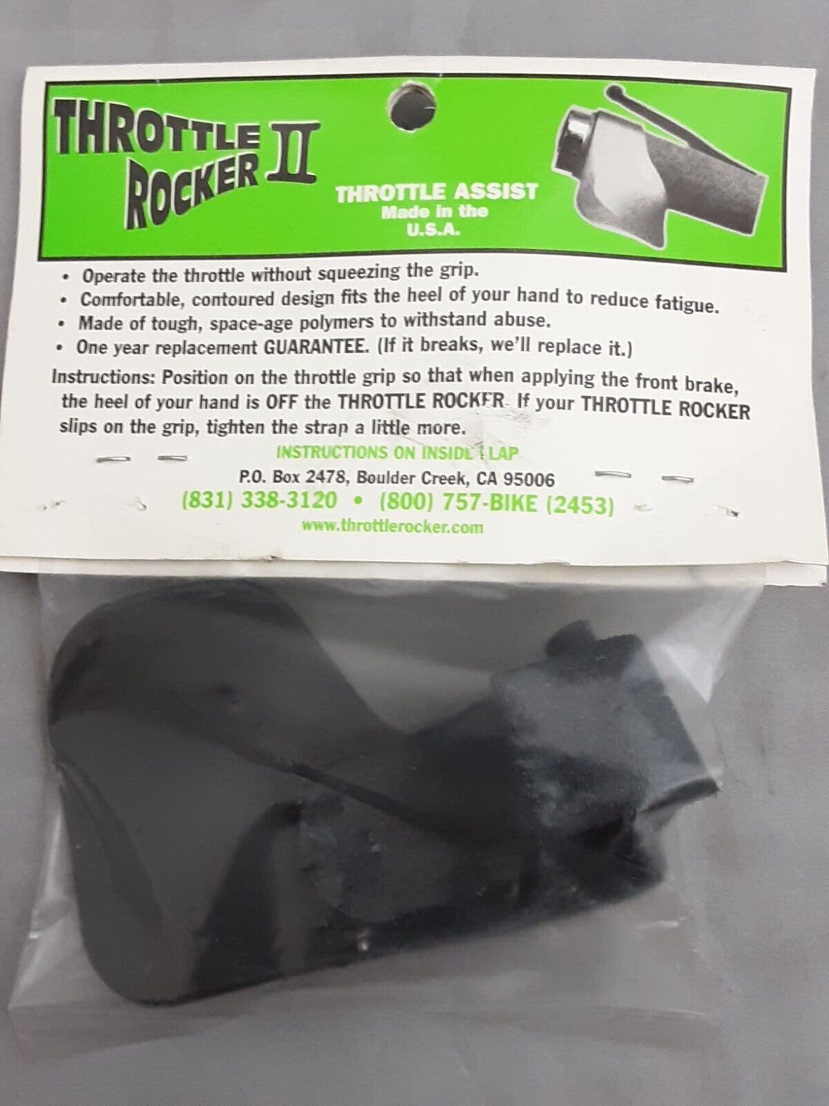 NEW THROTTLE ROCKER 2 LEFT Assist Cruise Control Rocker Clamp Rest Aid Grip