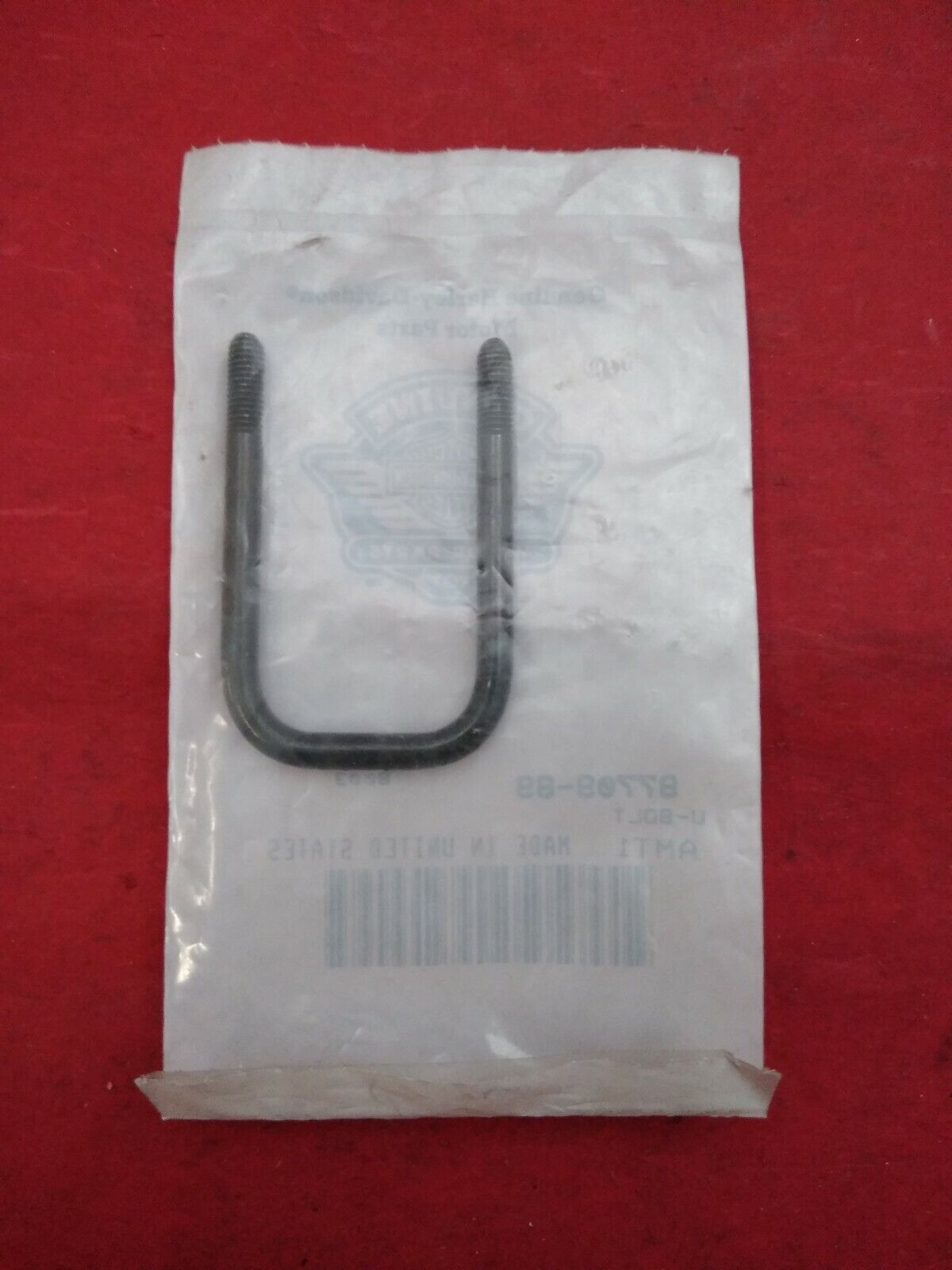 New Harley Davidson U-Bolt / Black / 87709-89