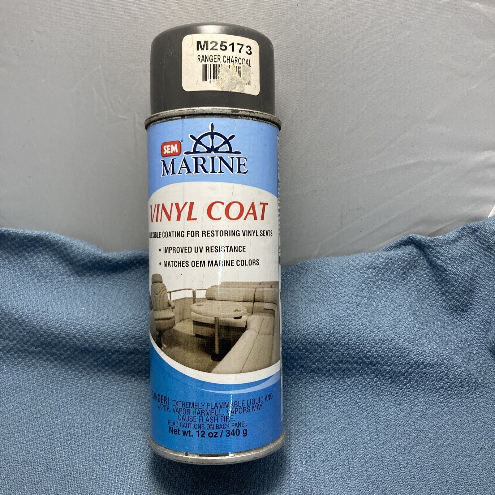 New Sem Marine M25173 Vinyl Coat Ranger Charcoal 12 Oz – Merica Powersports