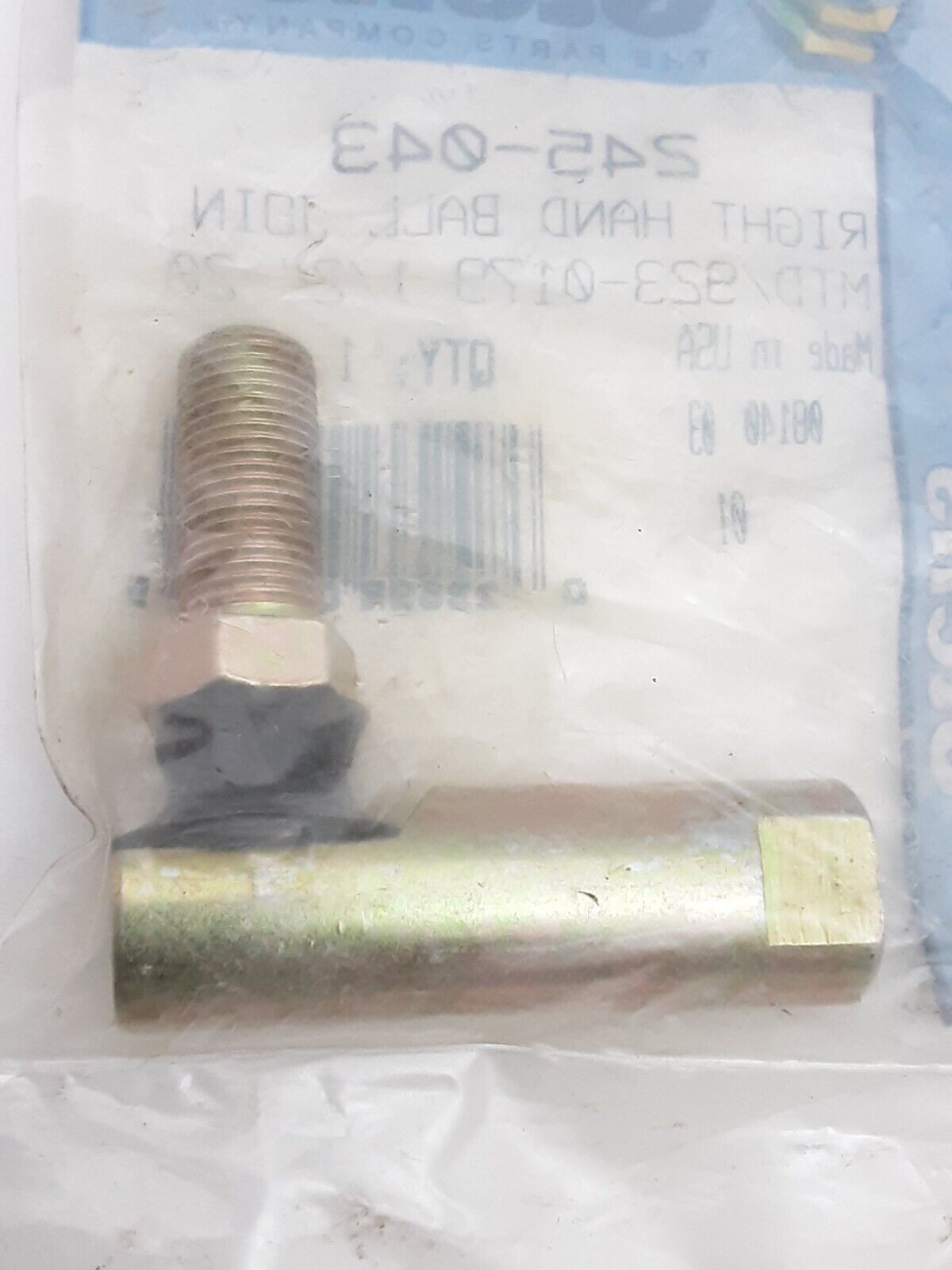 NEW STENS 245-043 Right Hand Ball Joint MTD 923-0179 John Deere Case Lawn Mower