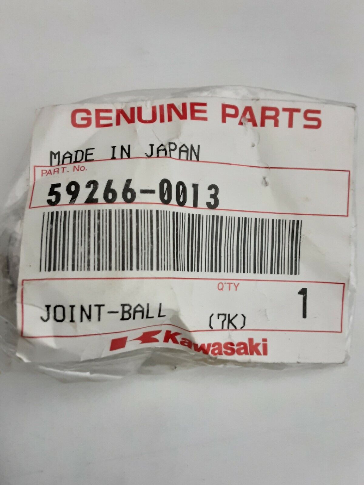 NEW GENUINE KAWASAKI 59266-0013 JOINT-BALL KX60 Mojave KSF250 KSF250