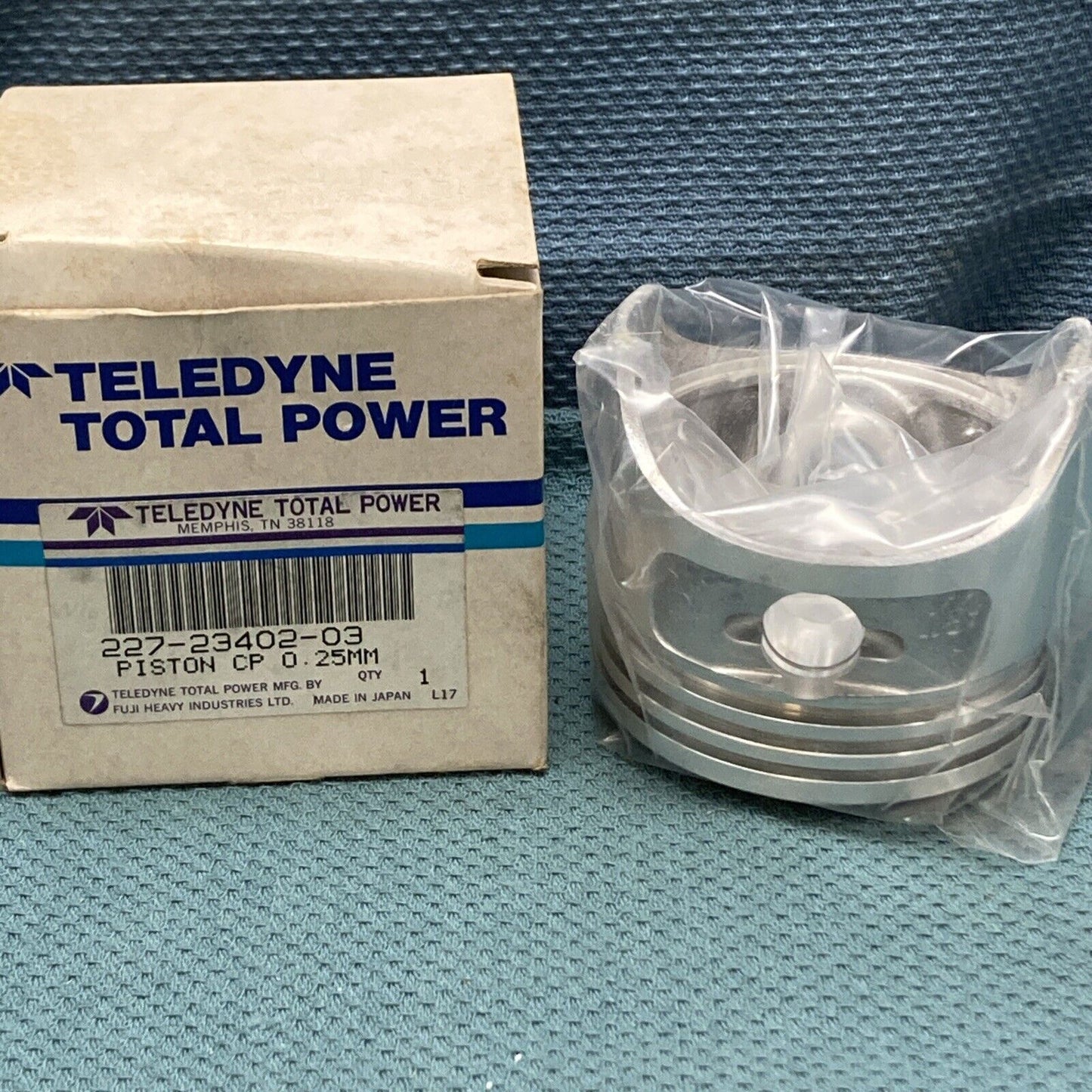 NEW GENUINE TELEDYNE TOTAL POWER 227-23402-03 PISTON