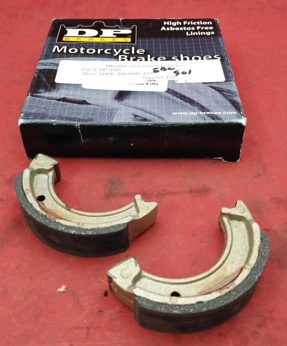 DP Brakes Motorcycle Brake Shoes DP-9109 / Yamaha