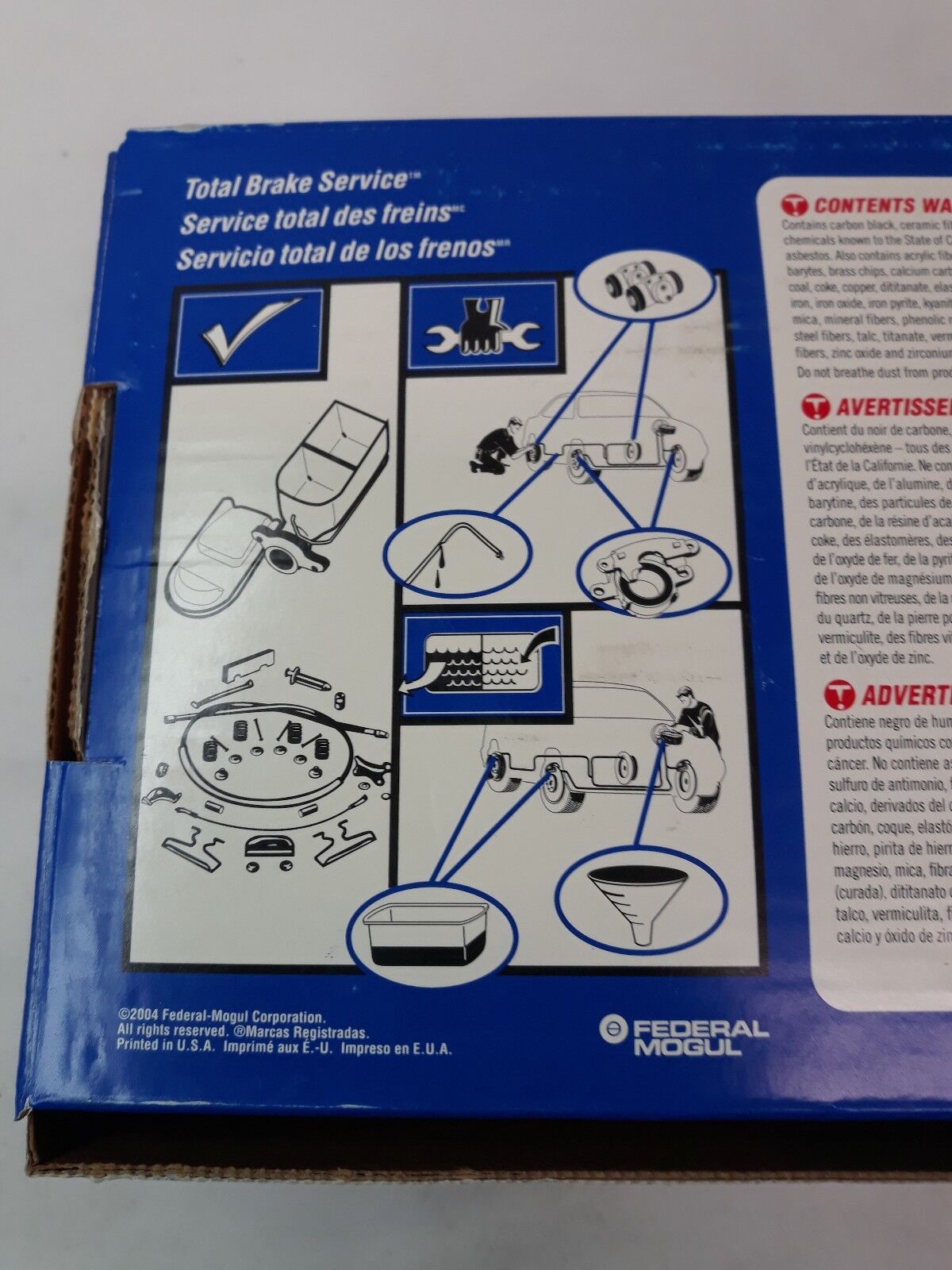 NEW WAGNER QUICK STOP Semi-Metallic Disc Brake Pads Ref# ZX856