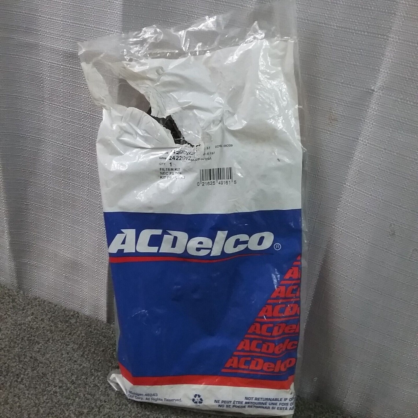 NEW ACDELCO 24221762 Filter, Automatic Transmission Fluid GM GR 4.197