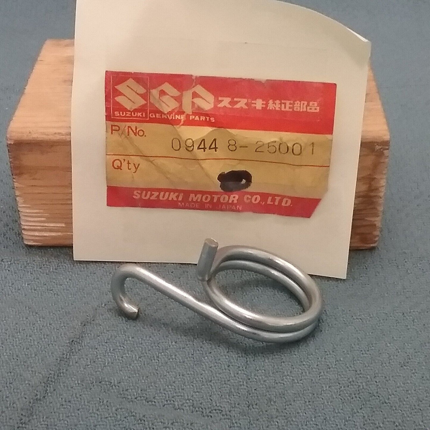 NEW GENUINE SUZUKI 09448-25001 SPRING REAR BRAKE TS185 DS100 DS185 1977-1981