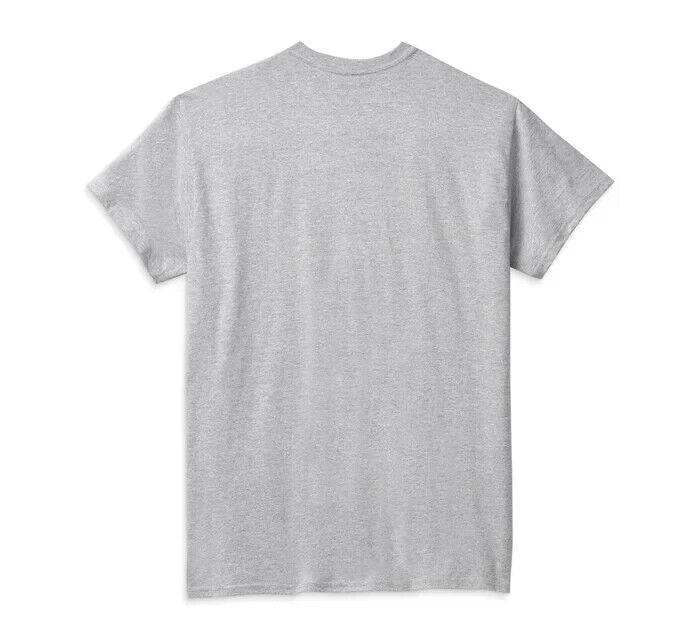 NEW GENUINE HARLEY DAVIDSON 99004-22VM MEN'S MED TEE KNIT HEATHER GREY #1 Race