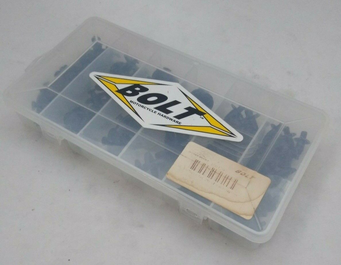 NEW Bolt Motorcycle Hardware / Pylon Rivets / QTY 77 / 4 Sizes / 150129 / W Case