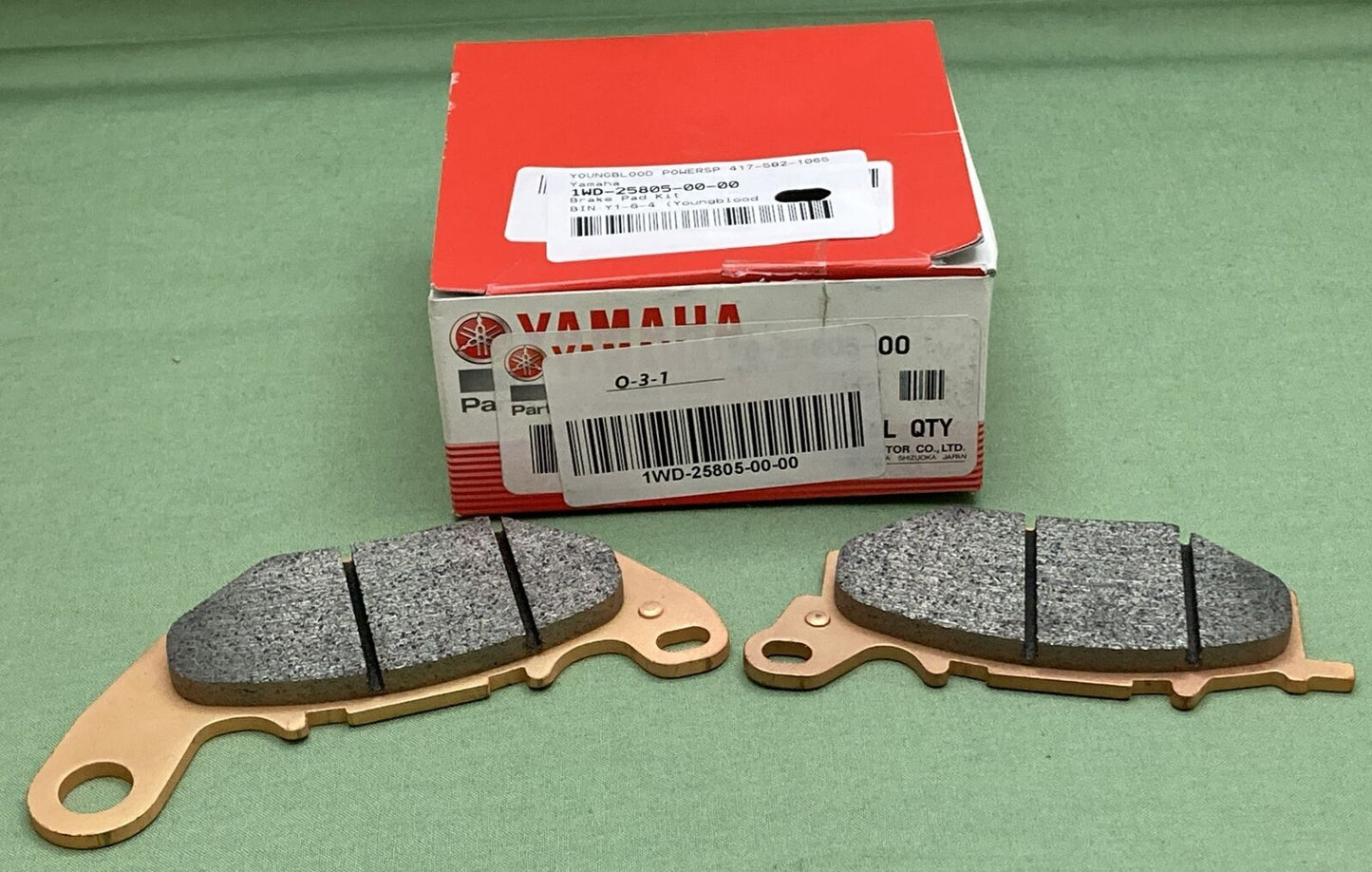 NEW GENIUNE YAMAHA 1WD-25805-00 Brake Pad Kit
