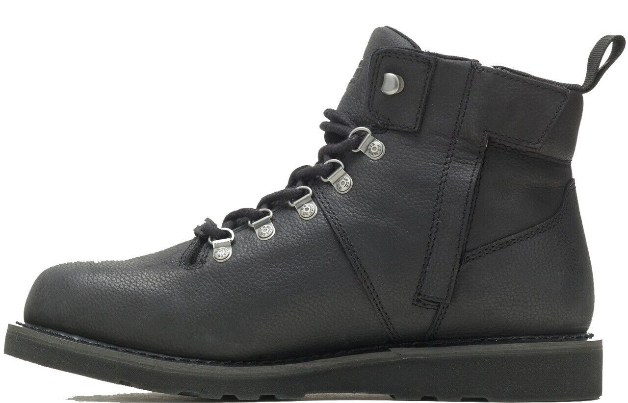 NEW HARLEY DAVIDSON D96248 SIZE 9.5 MEN'S DENWAY 5" WP BLK MOTORCYCLE BOOTS