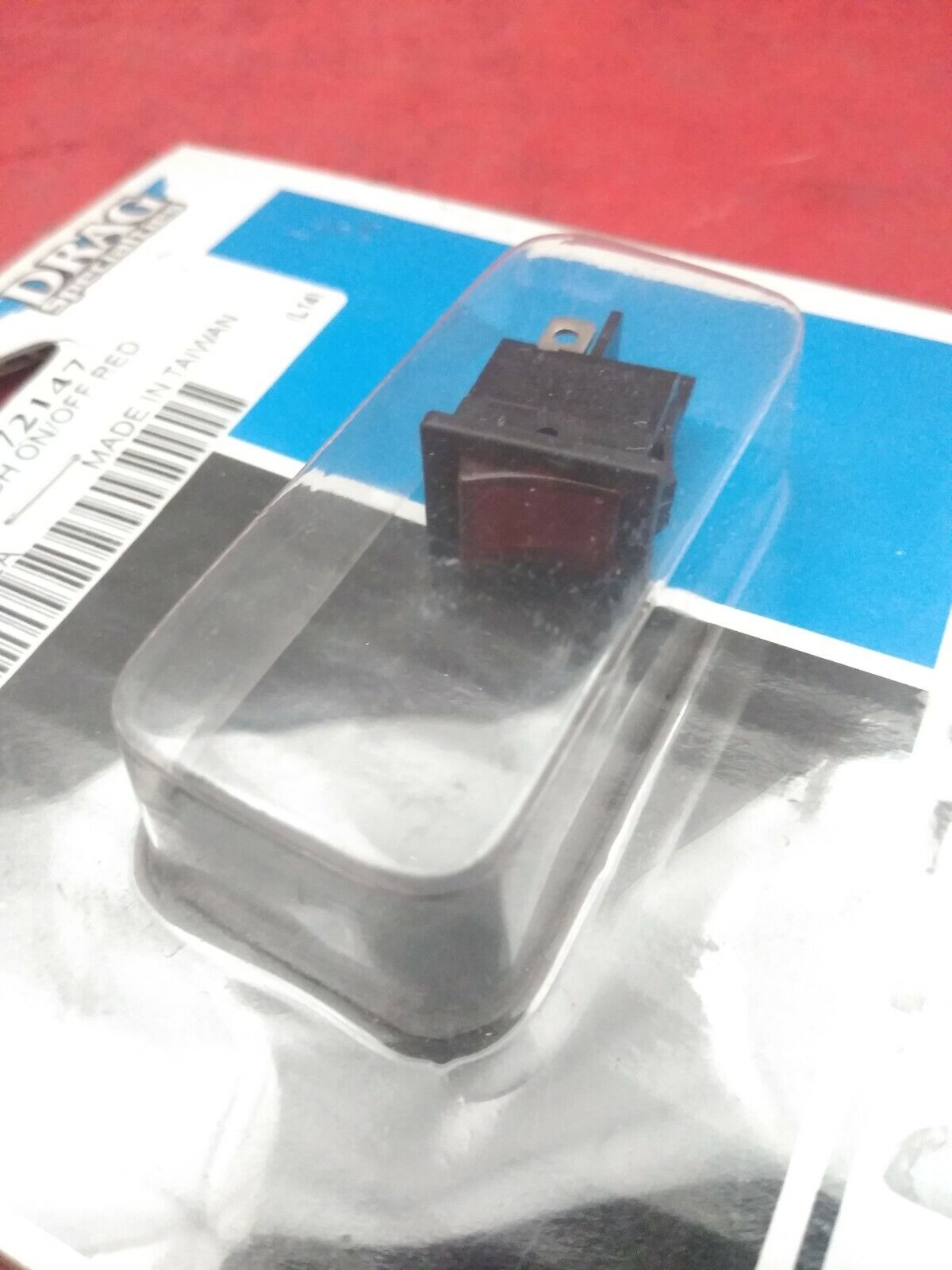 NEW Drag Specialties Rocker Switch / Red / DS-272147