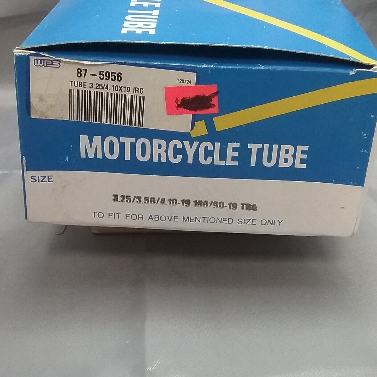 NEW IRC 87-5956 MOTORCYLE TUBE 3.25/4.10X19