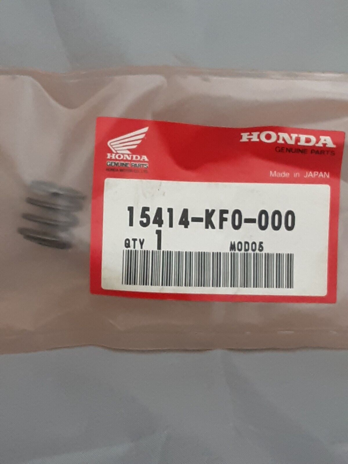 NEW GENUINE HONDA 15414-KF0-000 SPRING XL600 XR350 XR500 XL250 XL350 XR200 XR250