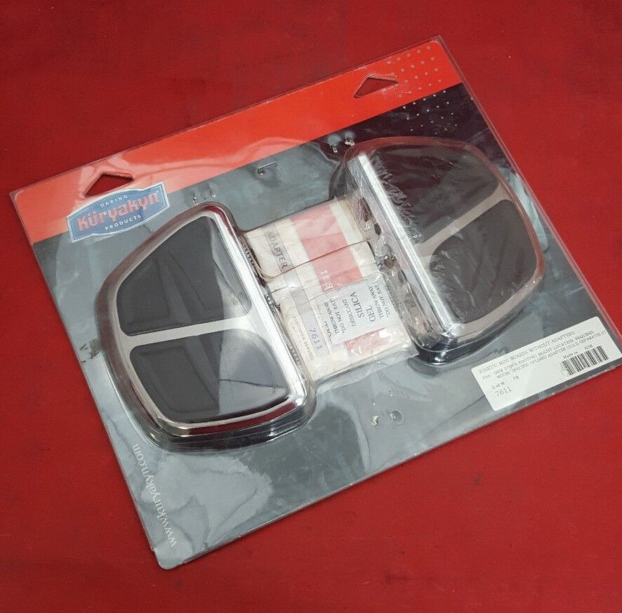 NEW Kuryakyn 7611 Kinetic Mini Passenger Boards W/Out Adapters