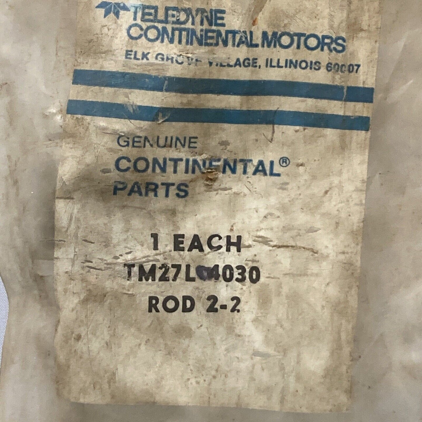 NEW GENUINE TELEDYNE TOTAL POWER TM27L04030 LIQUID LEVEL GAUGE, ROD & CAP
