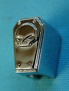 New Harley Davidson Wheel Weight / Coffin / Chrome / 3/4 Oz. / 95586-04