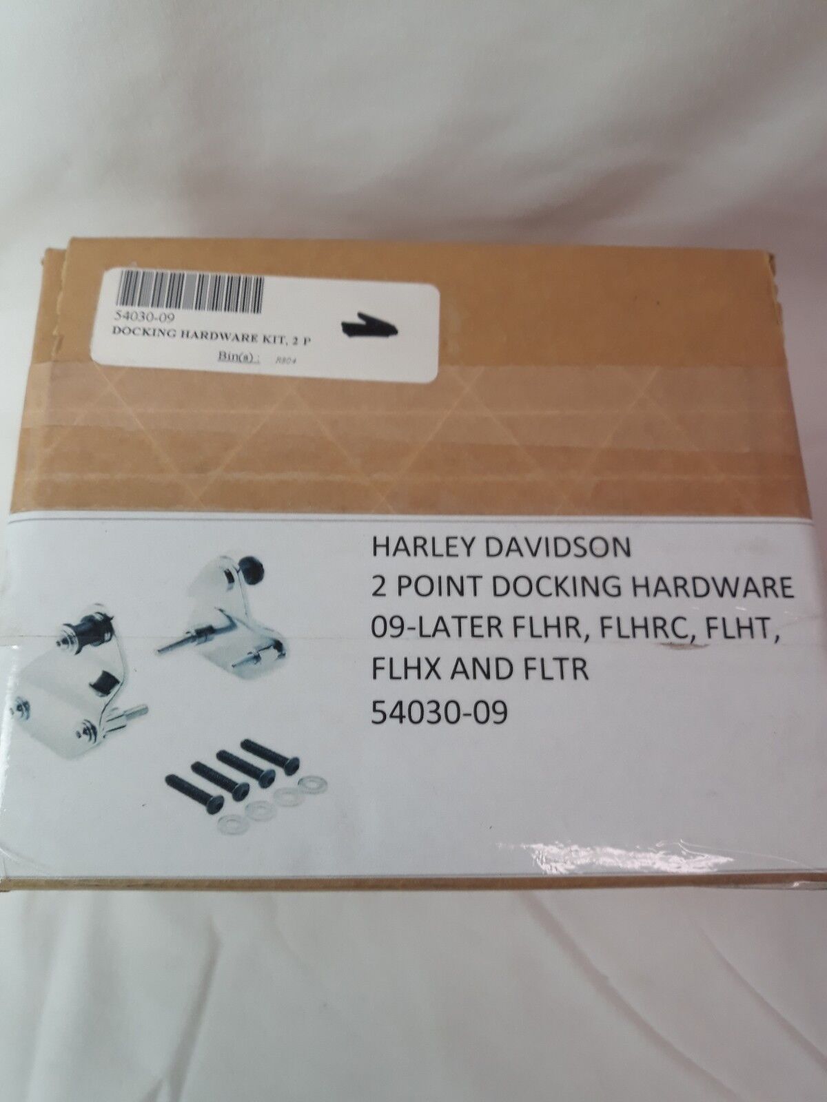 NEW HARLEY DAVIDSON 2 Point Docking Hardware Kit Part# 54030-08 09-Later FLTR
