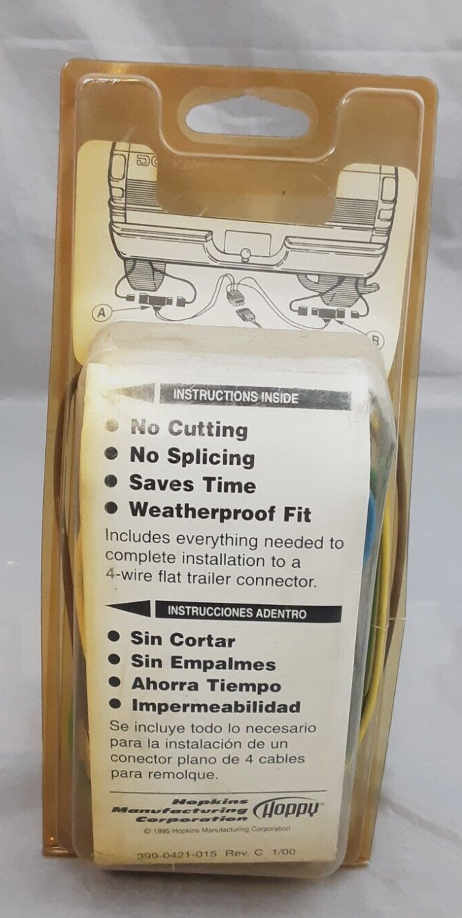 NEW HOPPY 42115 TRAILER WIRING KIT Dodge 95-01 1500 2500Ram Dakota 95-03