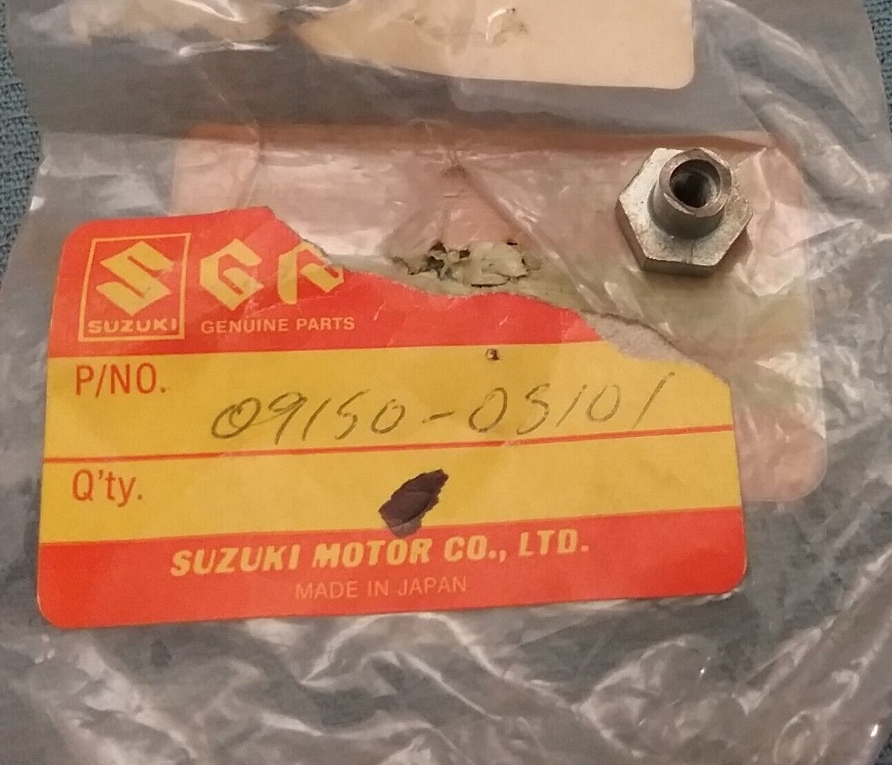 NEW SUZUKI 09150-05101 NUT, FENDER 1968-2021