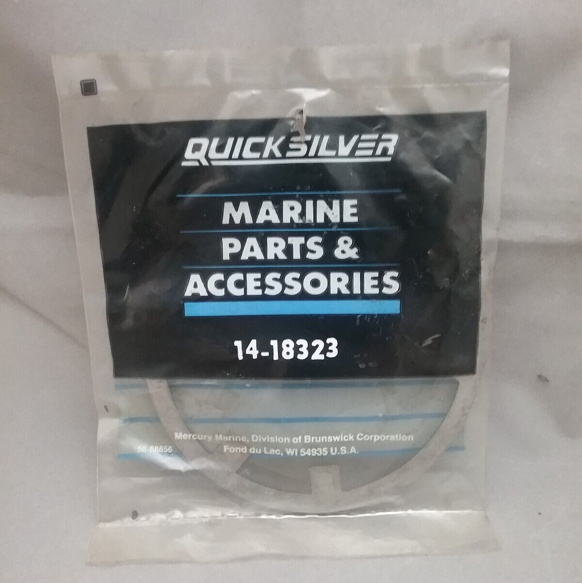 NEW QUICKSILVER 14-18323 KEYED WASHER MERCURY OUTBOARDS 225HP