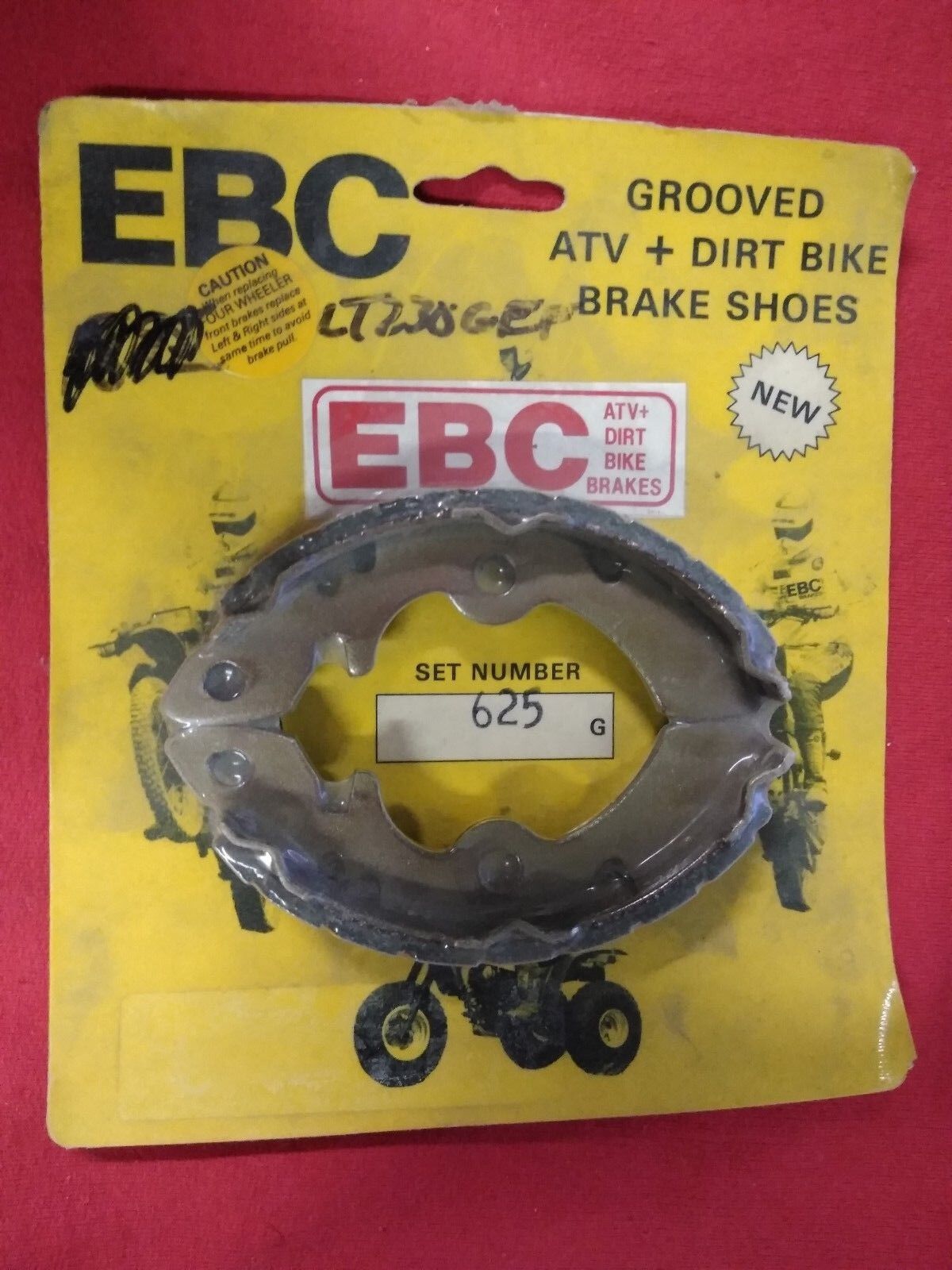 NEW EBC Suzuki Gooved Brake Shoes 625G / 616255