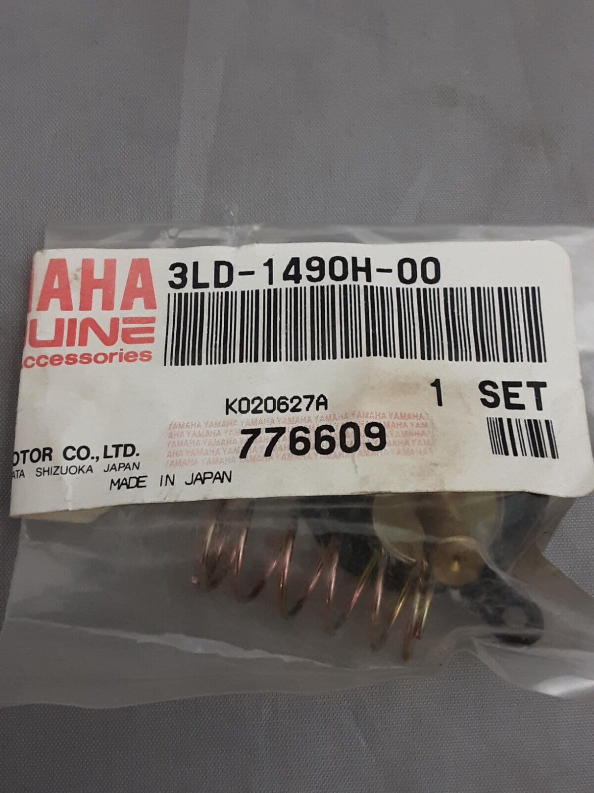 NEW GENUINE YAMAHA 3LD-1490H-00 DIAPHRAGM SET, 5 V-Max VMX1200 Big Bear YFM350