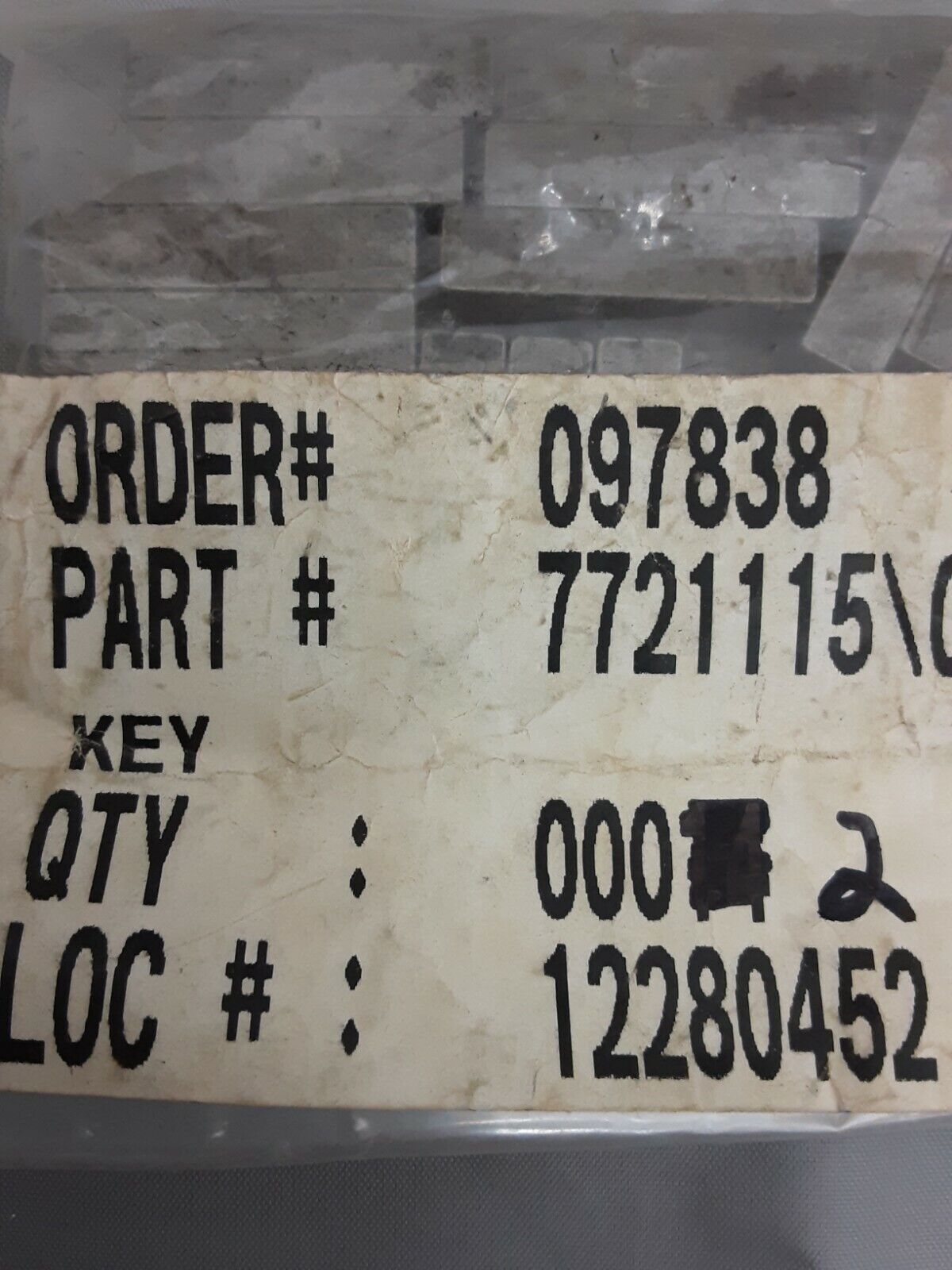 NEW GENUINE POLARIS 7721115 KEY (QTY 2) Big Boss 400L Sportsman 400L