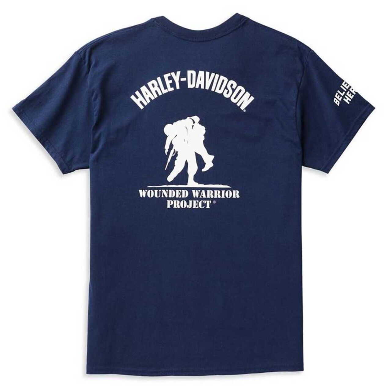 NEW HARLEY DAVIDSON 96355-22VM Men's Wounded Warrior Project Freedom Tee MEDIUM