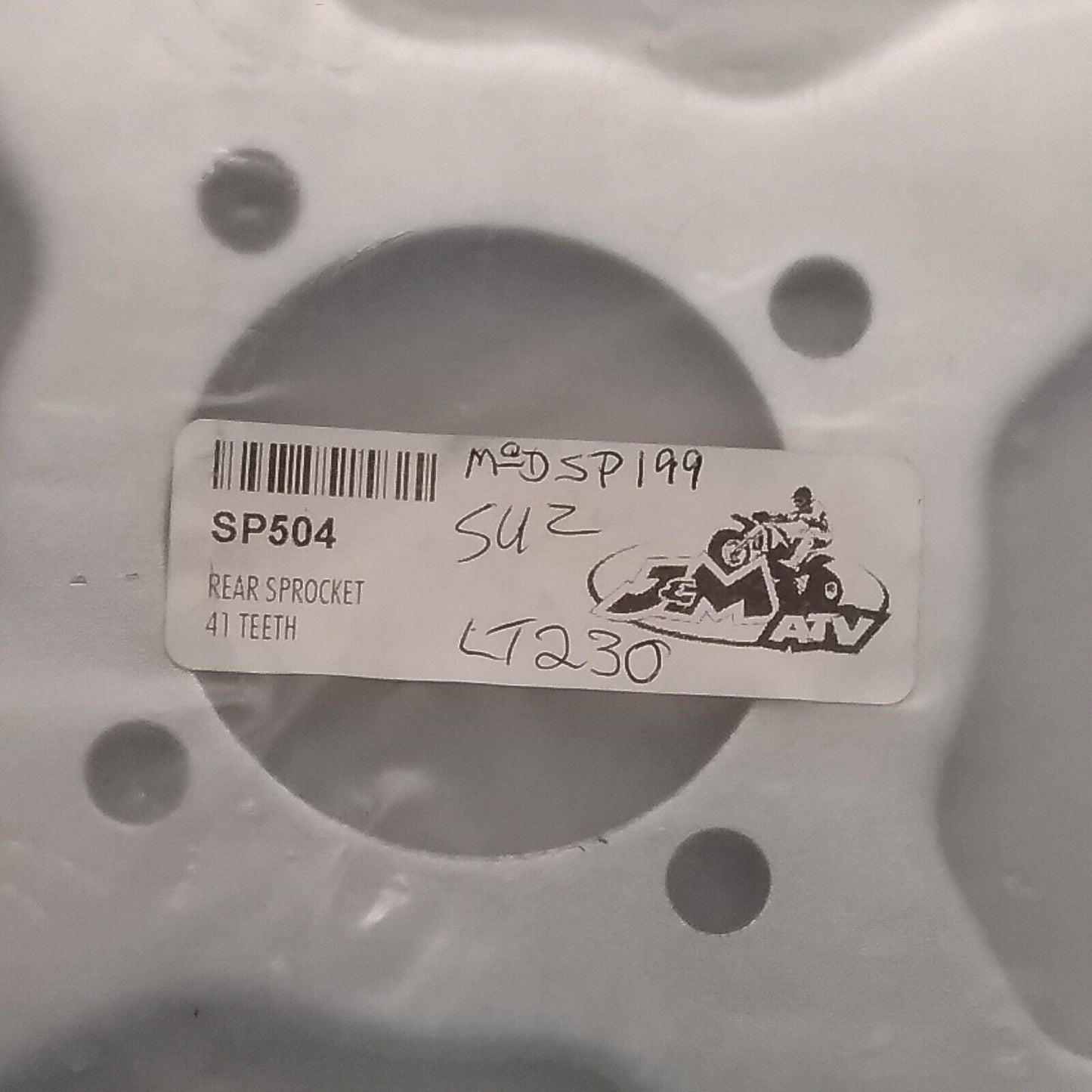 NEW J&M ATV SP199 REAR SPROCKET 41T LT230