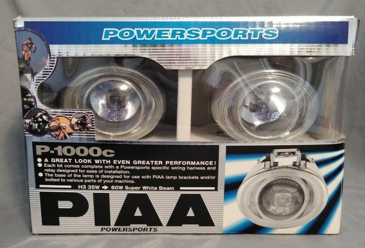 NEW POWERSPORTS PIAA / P-1000c Auxiliary Lights / Extreme White Beam / 2874582