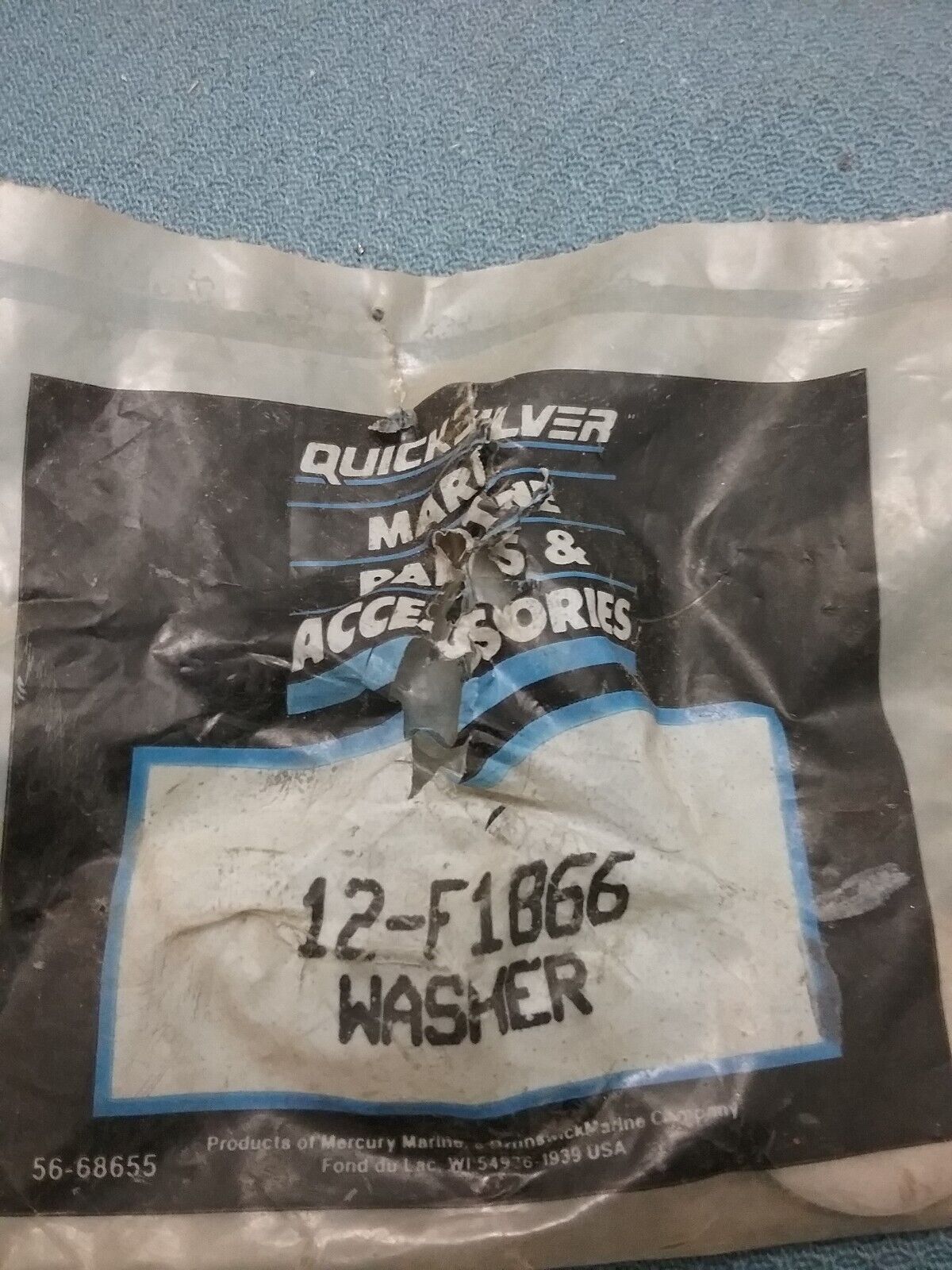 NEW QUICKSILVER 12-F1866 WASHER