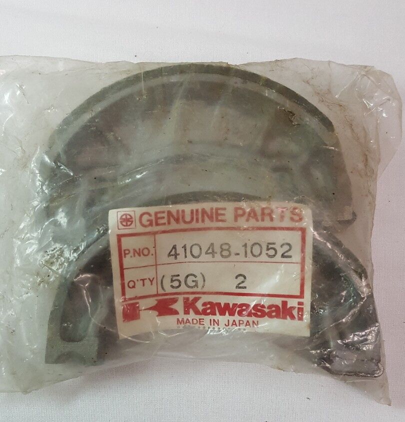 NEW GENUINE KAWASAKI 41048-1052 SHOE-BRAKE,FR KD80 KE100 KLT110 KLT200 KLT250